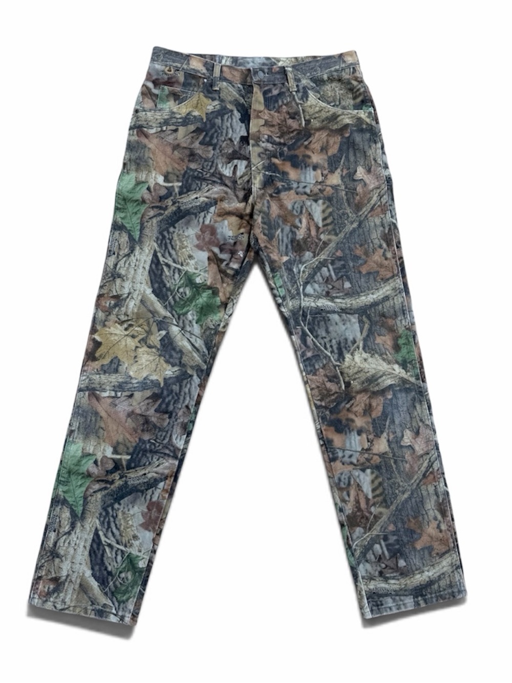 Vintage Wrangler Rugged Wear Camo Jeans Men 36x34 Camouflage Realtree Advantage